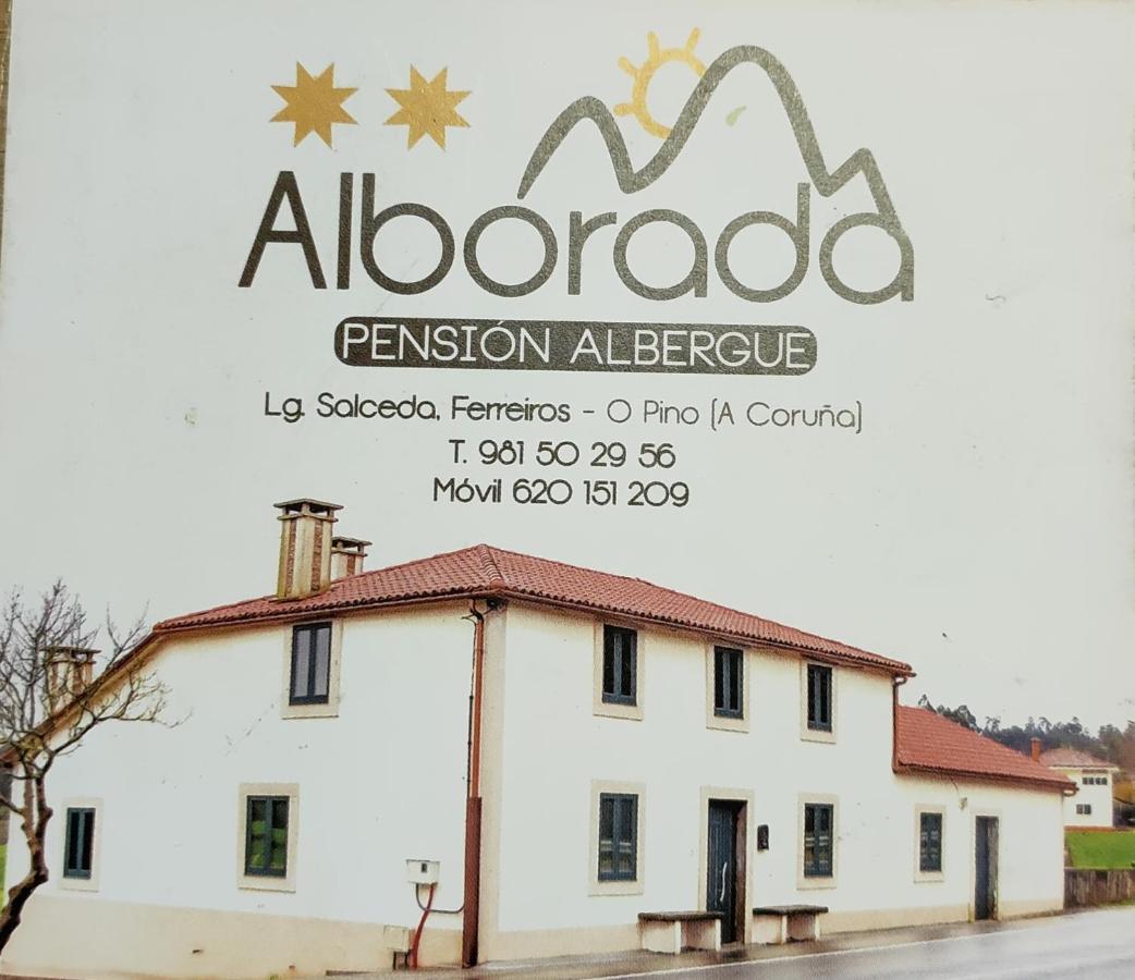 Pension Albergue Alborada Salceda Exterior foto